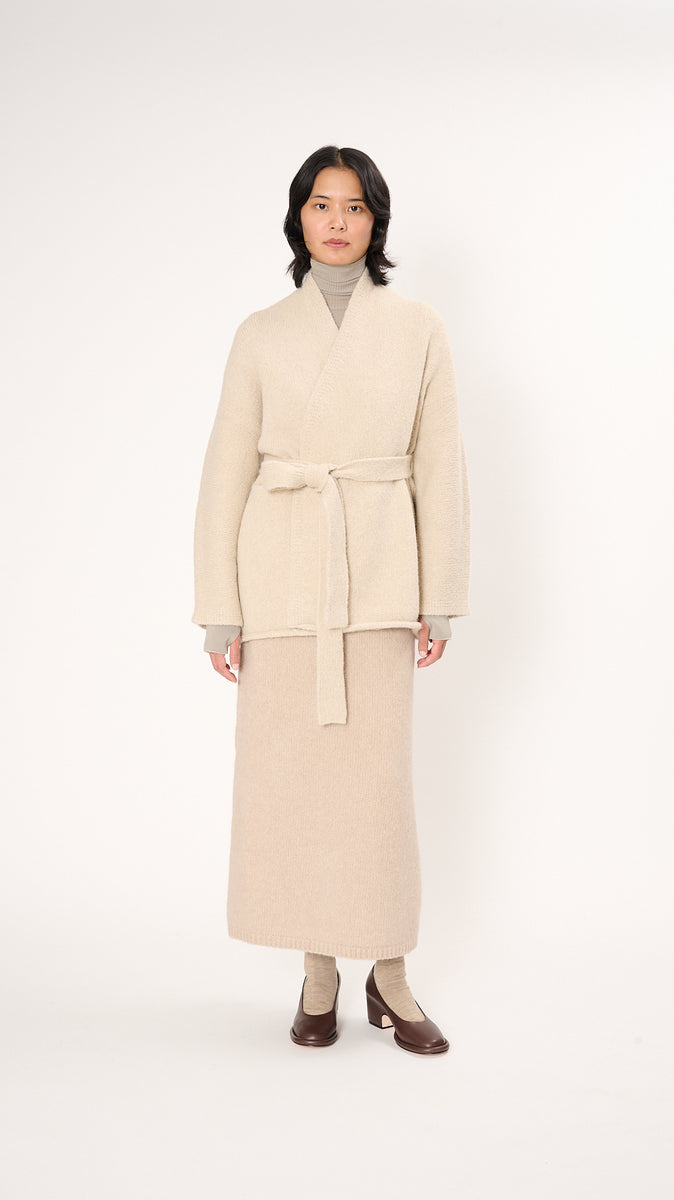 Lauren Manoogian Coto Cardigan in Antique Melange – Diamond Dream