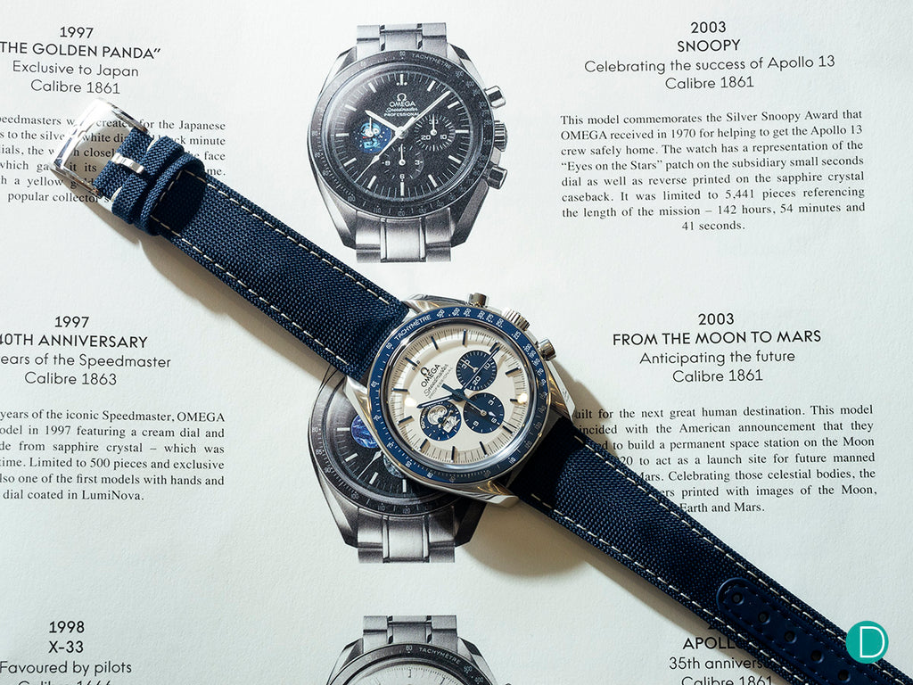 OMEGA launches the Speedmaster "Silver Snoopy Award" 50th Anniversary