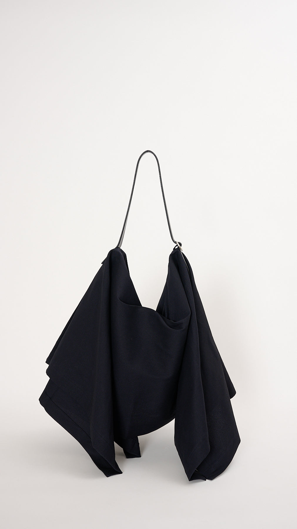 Issey Miyake Enclothe Large Square Bag in Midnight Navy – Diamond