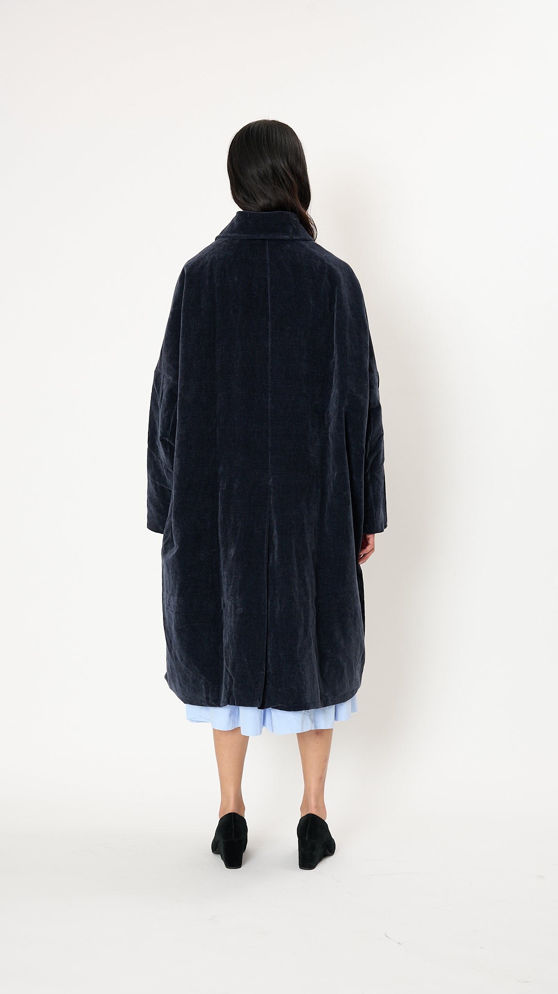 Casey Casey Big Blobby Coat in Navy – Diamond Dream Jewelry + Apparel