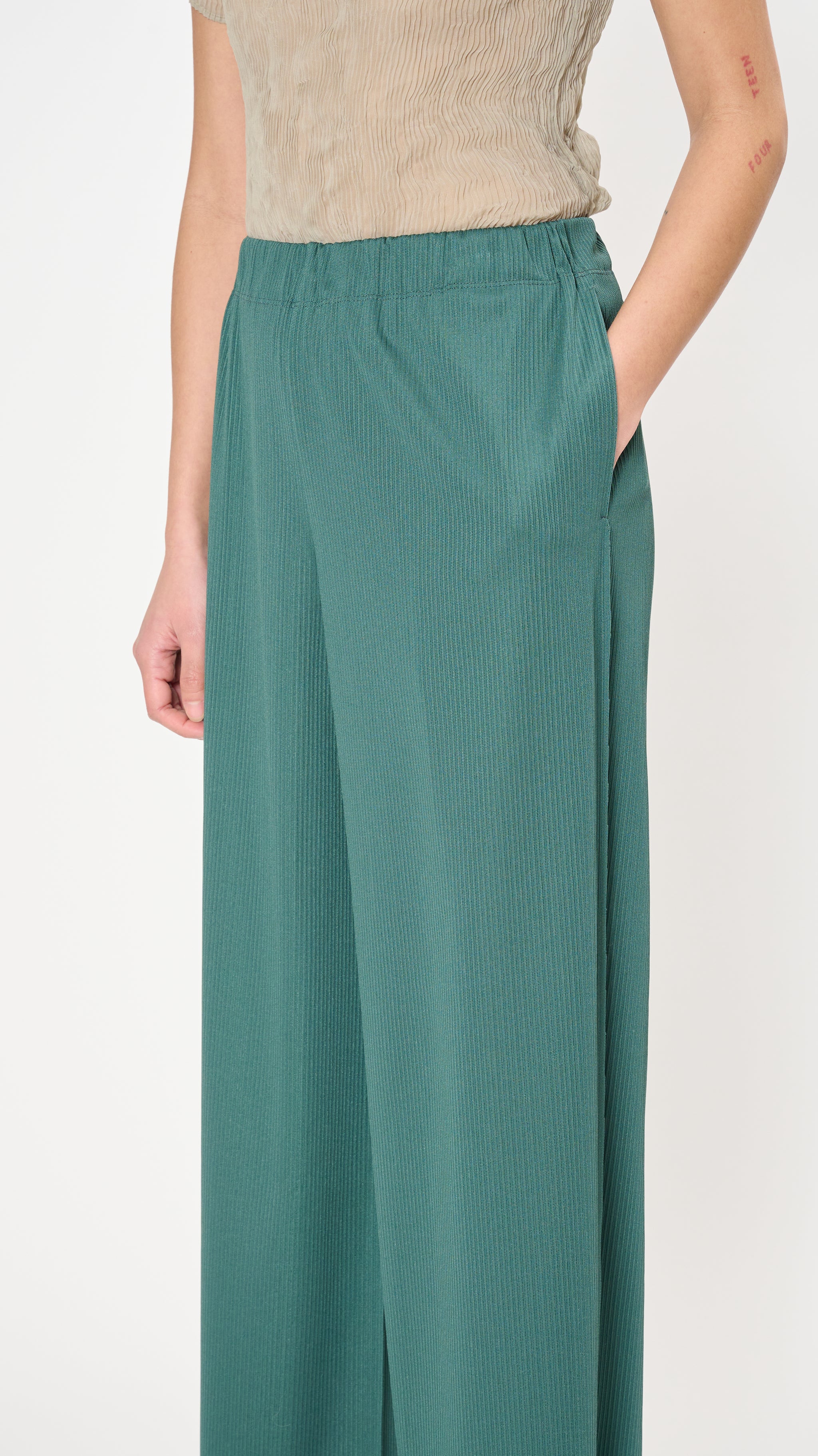PLEATS PLEASE GREEN CARDAMOM パンツ サイズ3 DD_3252025_1021_6cbac26b-5de7-