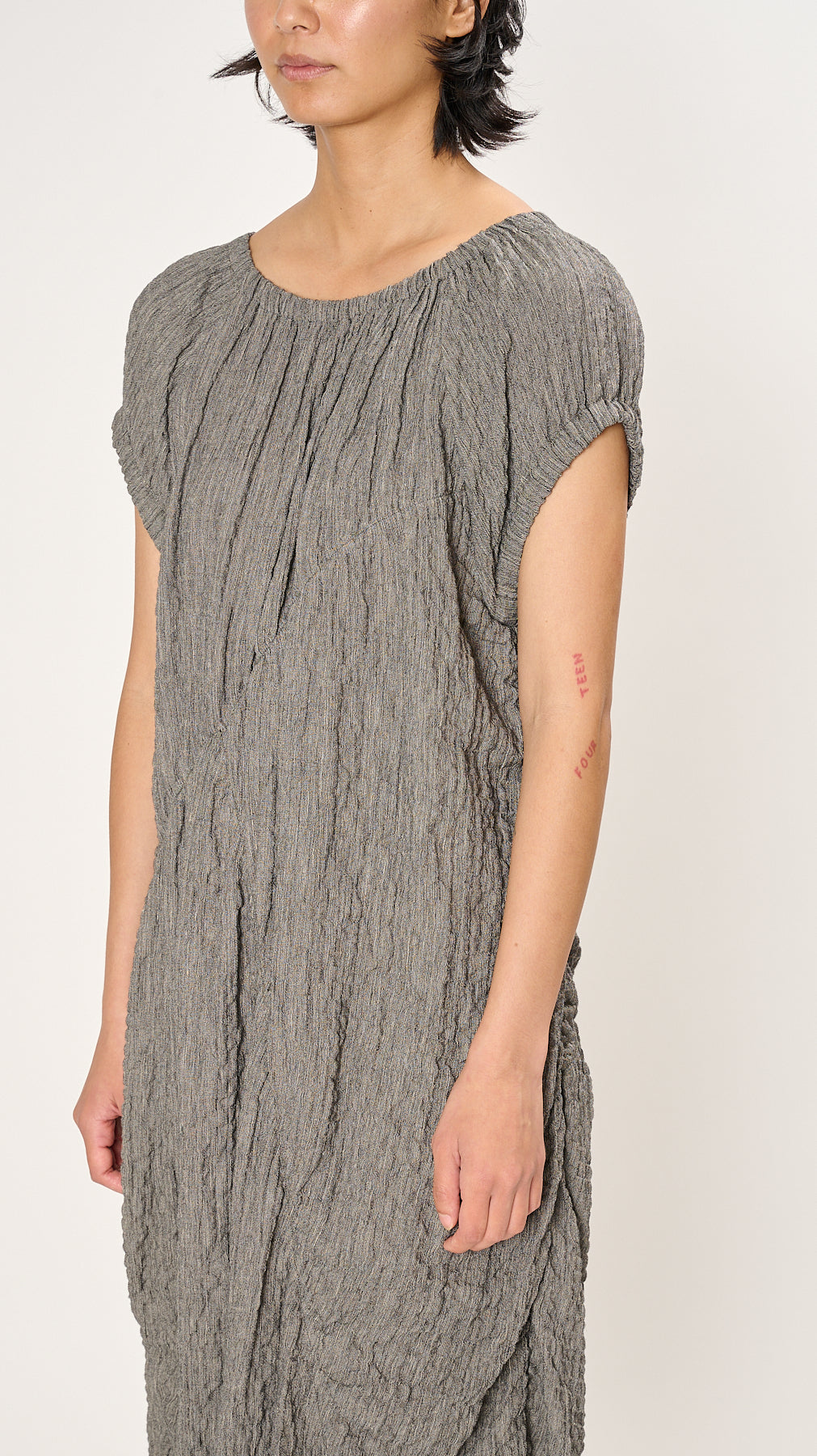 lauren manoogian rib dress Wood Rib Dress