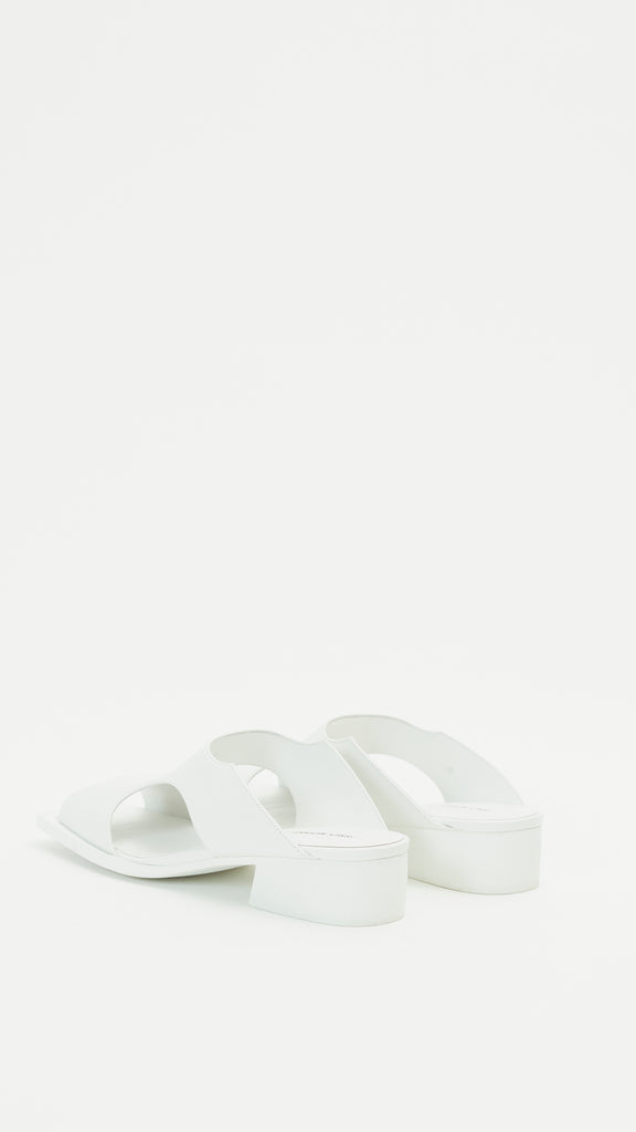 Issey Miyake x United Nude Fin Shoe in White Back
