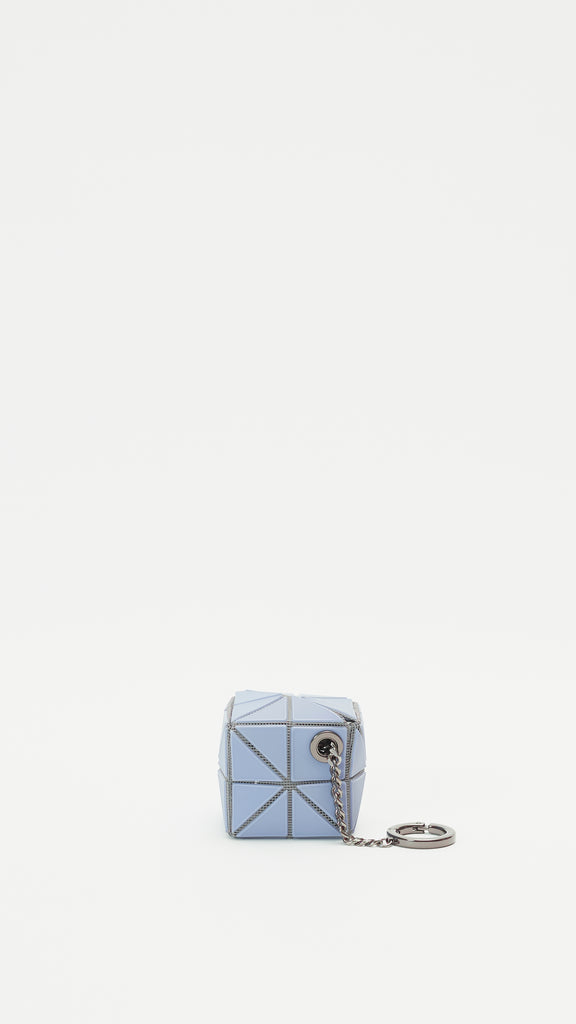 Issey Miyake Bao Bao Mini Cube Keychain in Lavendar Side