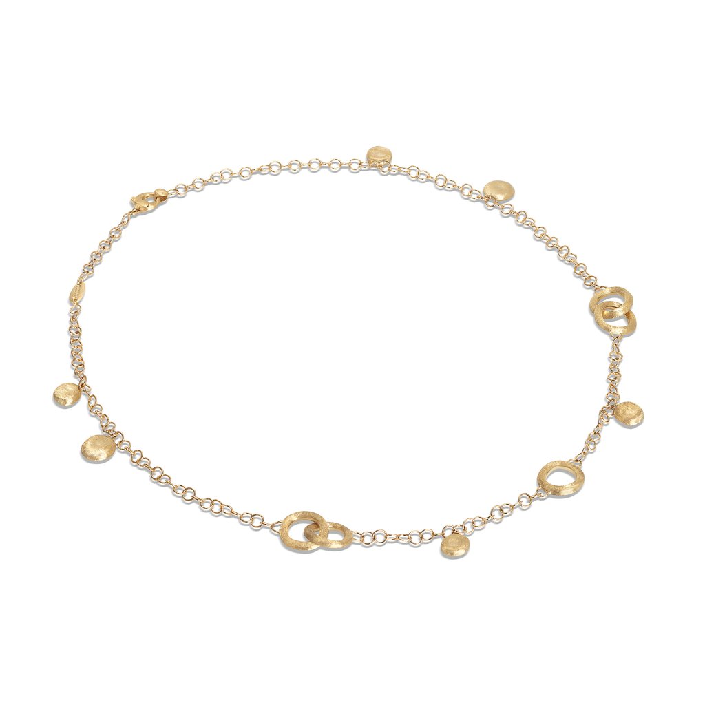 Jaipur Collection 18K Yellow Gold Charm Short Necklace